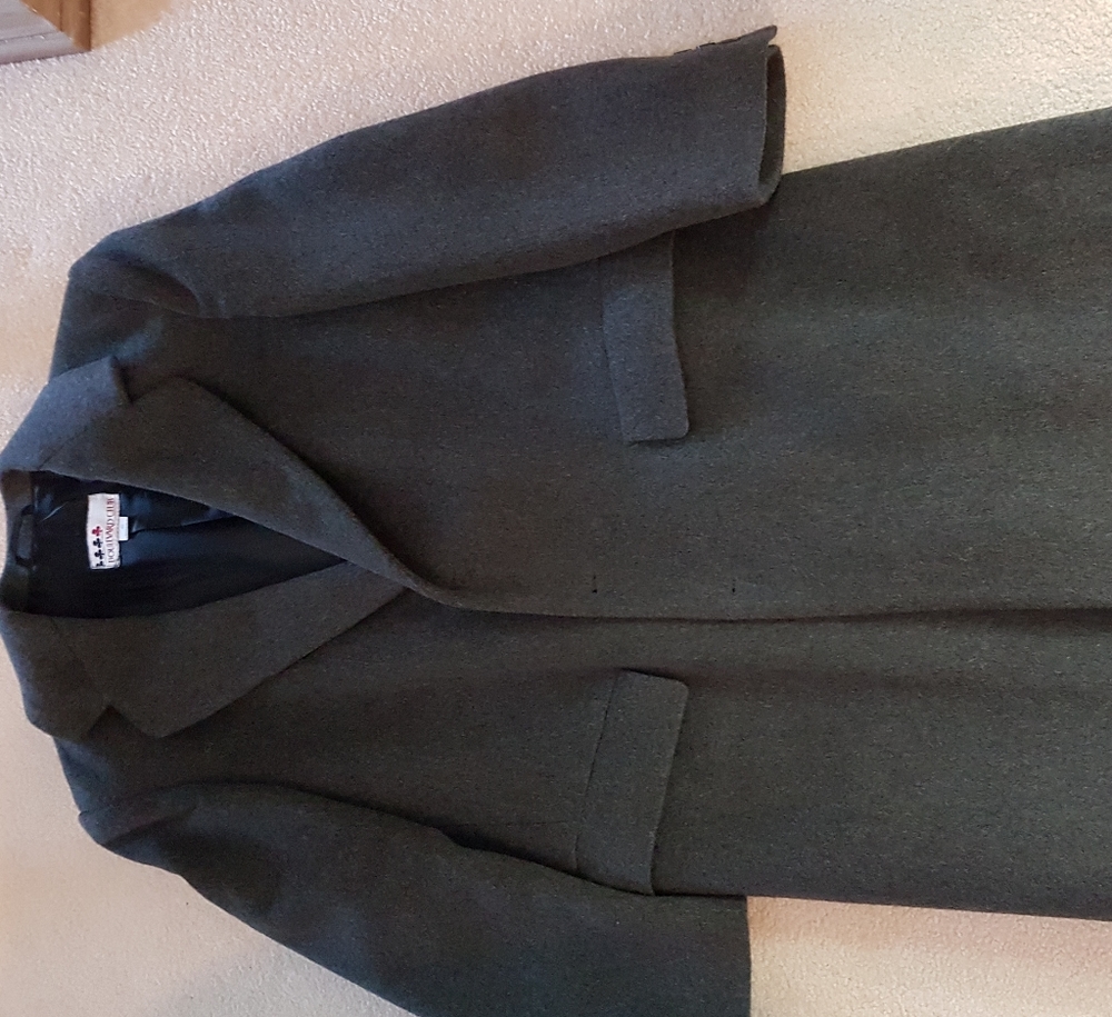 Men's Cashmere/Wool Tailored Overcoat - Picture 11 of 11